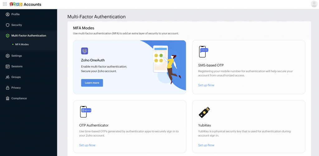 Zoho-2FA-solution-for-account-protection